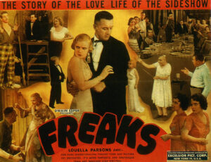 Original poster of the film Freaks (1932)